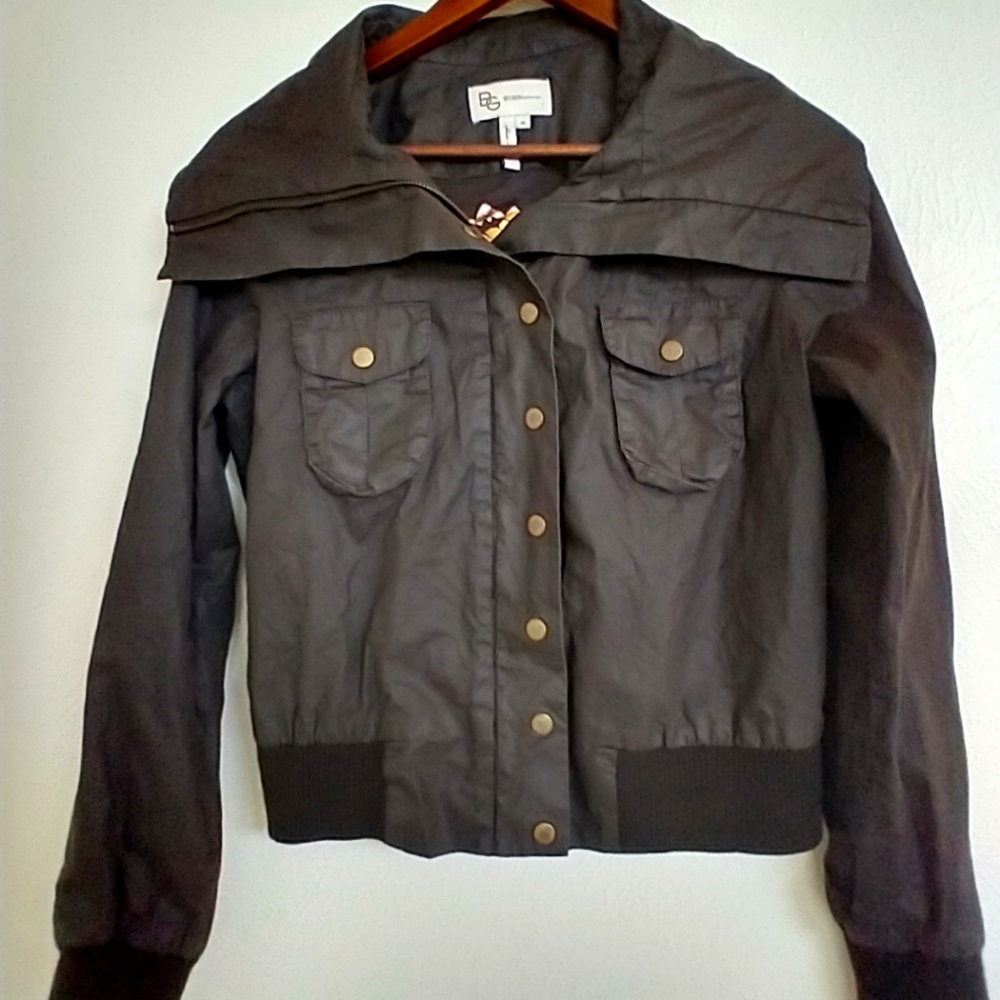 BCBG Generation Aviator Bomber Jacket.